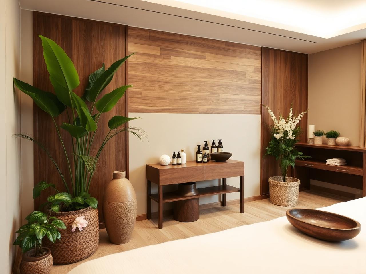 Nice Spa treatment room